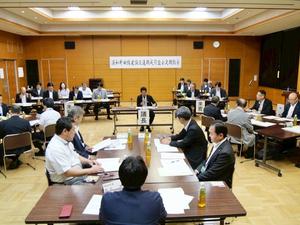 浦和野田線建設促進期成同盟会総会の様子
