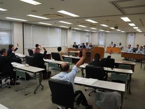 消防議会の様子