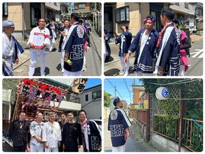 お祭りで出会った方々と市長との写真集