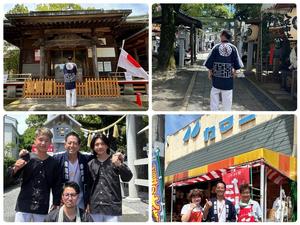 お祭りで出会った方々と市長との写真集