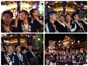 神輿を担ぐ市長