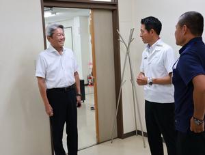 株式会社大東製作所さんを訪れた市長