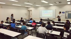 発言をする児童生徒の様子