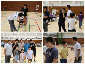 ボッチャ大会会場の様子