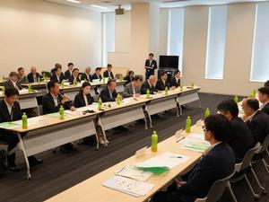 国土交通省への要望活動の様子