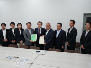 財務省への要望活動の様子