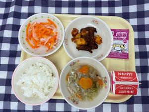 10月10日小学校の献立