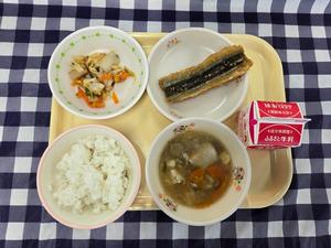 10月17日小学校の献立