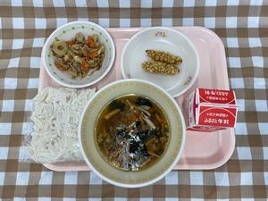 10月2日中学校の献立