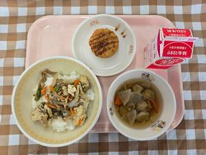 10月29日中学校の献立