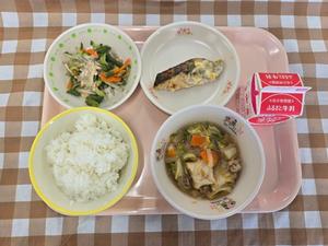 11月19日中学校の献立