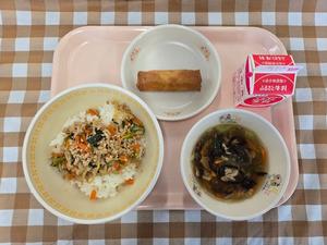 11月26日中学校の献立