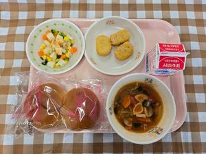 11月4日4中学校の献立