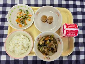 11月7日小学校の献立