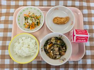 11月7日中学校の献立