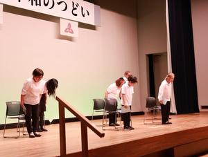 演劇プロジェクトの皆さんによる平和の朗読