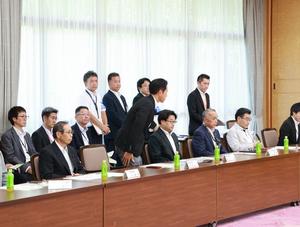 要望活動の様子