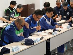 図上訓練の様子