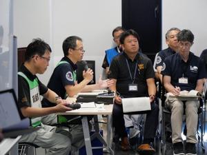 図上訓練の様子