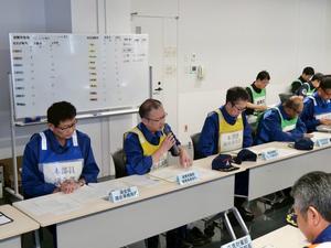 図上訓練の様子