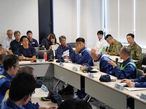 図上訓練の様子