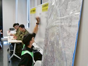 図上訓練の様子