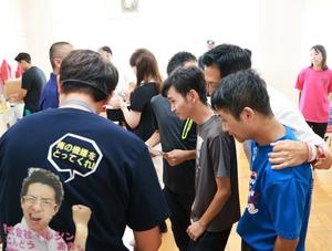 金物塗装株式会社マルシンのブースの様子