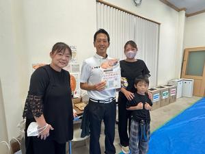 自治会の皆さんと交流する市長