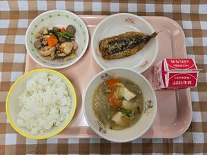12月3日中学校の献立