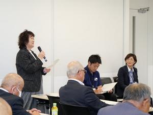 小諸市区長会の代表の方の挨拶