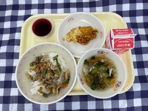 1月27日小学校の献立