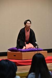 露の眞さんによる落語の披露