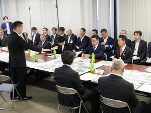 要望活動の様子