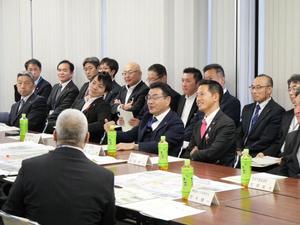 要望活動の様子