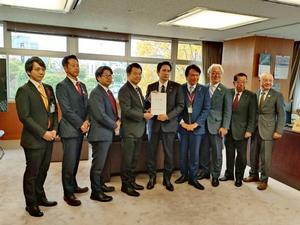 国土交通省での要望活動の様子