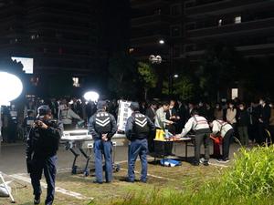 消防訓練の様子