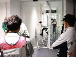 消防訓練の様子