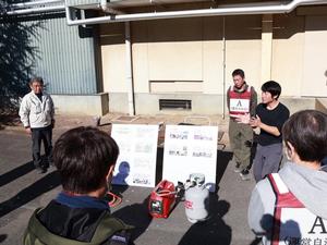 発電などの説明コーナーの様子