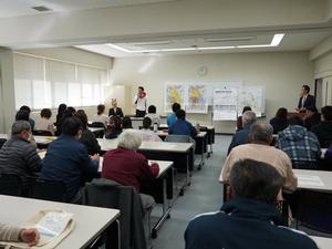 旭地区キャラバンの会場全体の様子