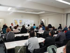 旭地区キャラバン会場全体の様子