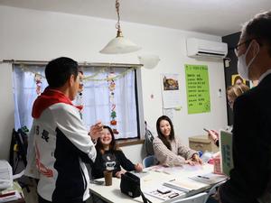 就労継続支援B型きらりはーと視察の様子