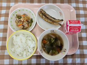 2月18日中学校の献立