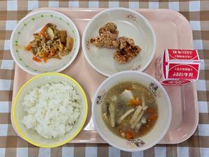 2月20日中学校の献立