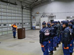 歳末特別警戒出陣式