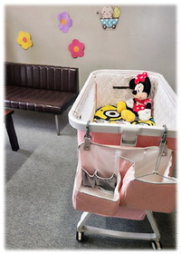 ベビーベッド写真