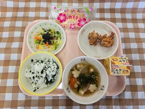 3月11日中学校の献立