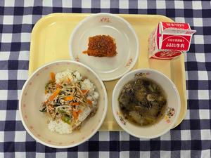 3月2日小学校の献立