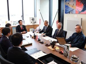 感謝状贈呈「越谷宅地建物取引業協同組合」