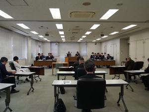 消防議会の様子