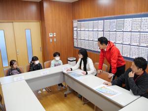 子供達との面会の様子